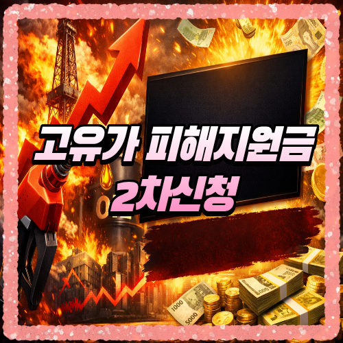 고유가 피해지원금 2차신청 방법, 대상 조회와 지급 기준 한눈에 확인