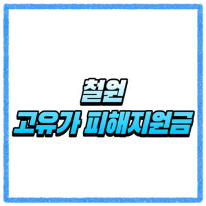 강원 철원군 고유가 피해지원금 신청방법, 대상 조회와 지급 기준 바로 확인